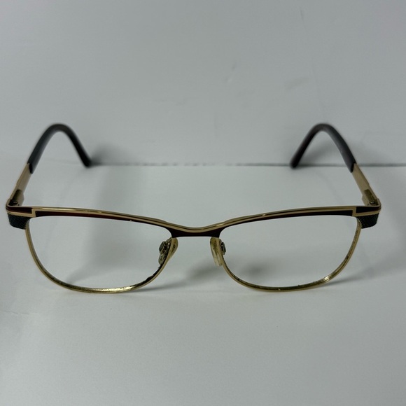 Classic Cazal Titanium 4268 NO Lenses FRAME ONLY Gold main image 4